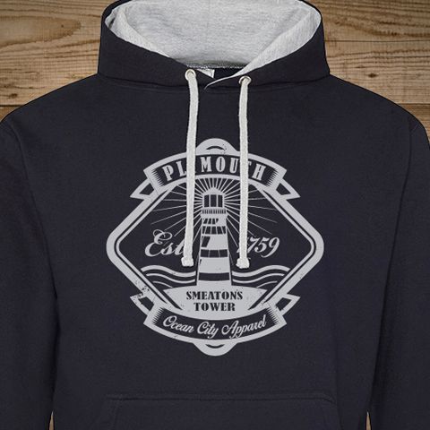 Ocean City Apparel Plymouth Smeaton's Tower Hoodie